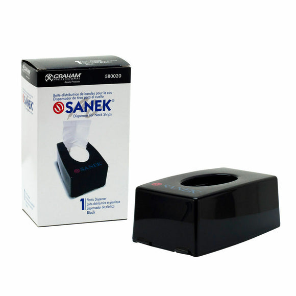 Graham Professional Beauty Sanek Neck Strips Dispenser-Black