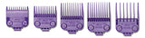 Andis Double Magnetic Combs Guides Set #0-4; Two Magnets on Each Guide #01410