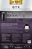 Andis Professional GTX T-Outliner Beard/Hair Trimmer, Black